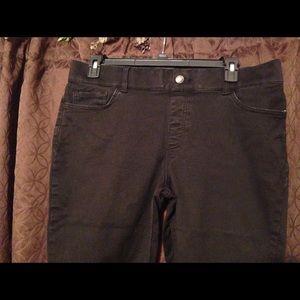 riders by lee mid rise capris